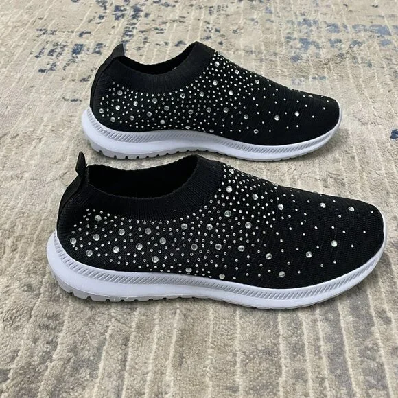 Women's Sparkling Walking Shoes - Picture 3 of 6